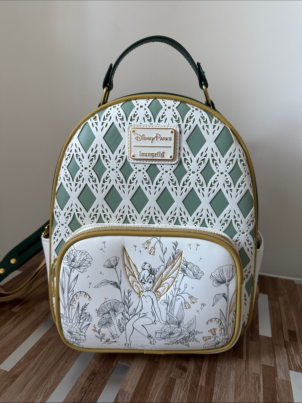 Disney Parks Paris x Loungefly Tinker Bell Exclusive Mini Backpack - NWOT